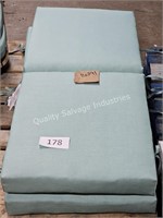 2- outdoor chair cushions