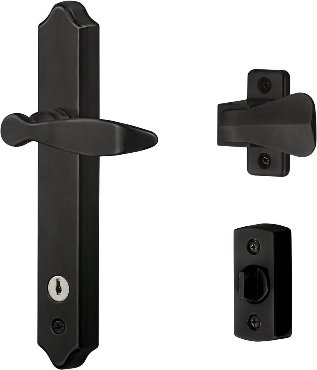 $68 Door Lever - Matte Black