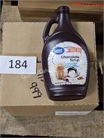 6-48oz chocolate syrup 7/25