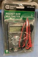 Commercial Electric Pocket Size Multimeter