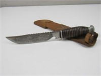 Vintage Knife Sheath in Leather Case