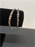 Sterling silver bracelet(2)
