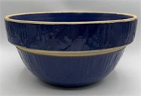 Clay City Blue Pottery Mixing Bowl