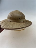 Vintage Bamboo Safari Hat