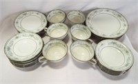Retired Noritake China (6) Cups & Saucers (6)