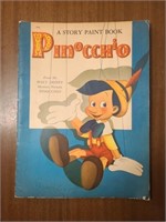 Pinocchio 1940 A Story Paint Book