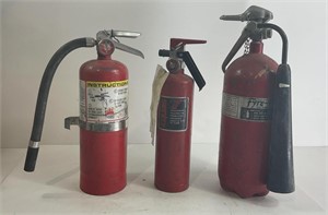 3 Home Fire Extinguishers