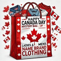 Canada Day Mystery Clothing Bag - Name Brands