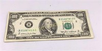 1985 One Hundred Dollar Note