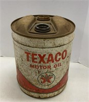 Vintage Texaco oil can
