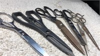 (6) Assorted Scissors