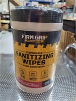 NEW Firm Grip Sanitizing Wipes