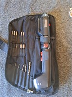 Craftsman 7.2 electric screwdriver,  with bits.