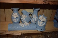 Lot of Blue / White Ceramics