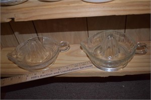 Two Glass Juicers