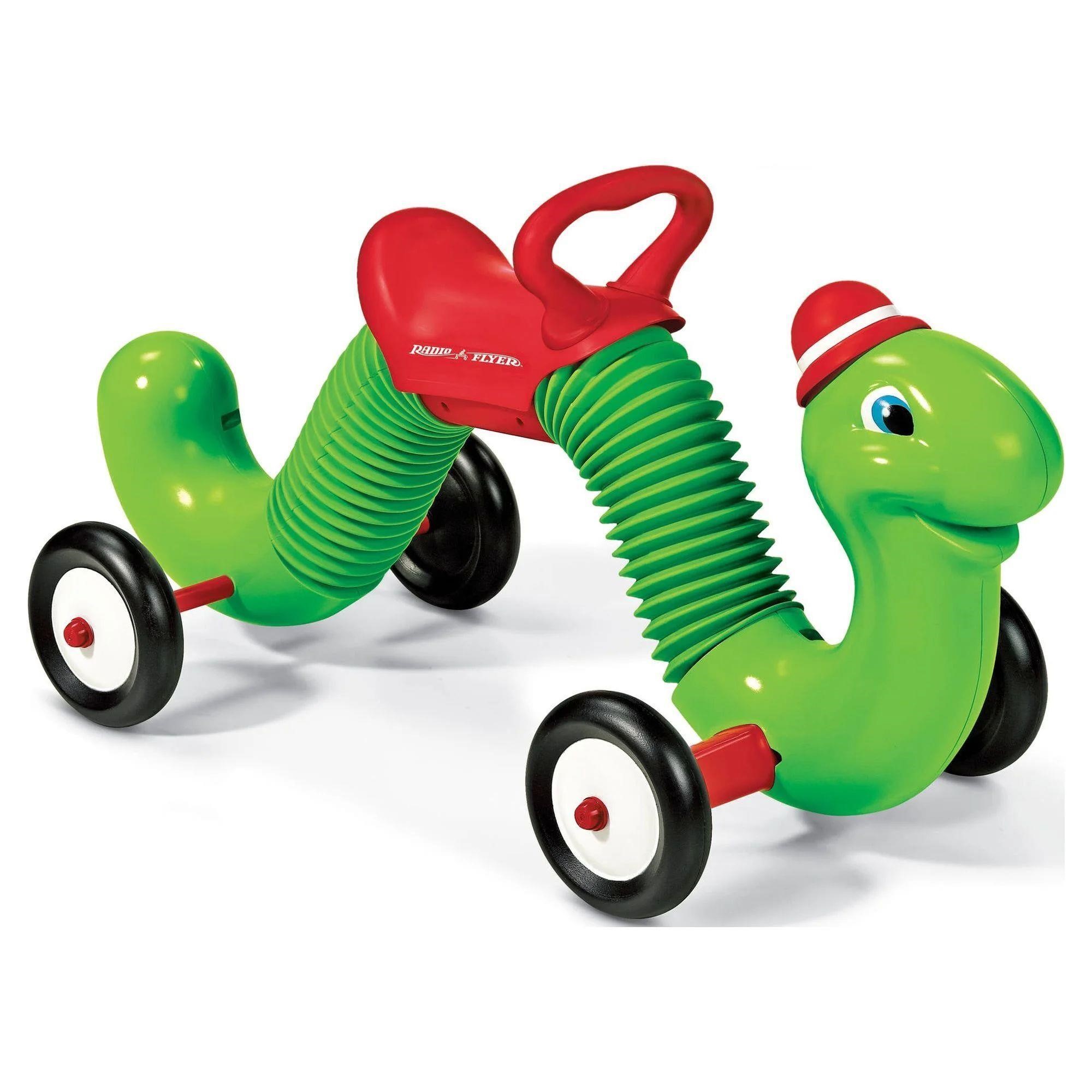 Radio Flyer Inchworm Classic Bounce and Go Ride-on