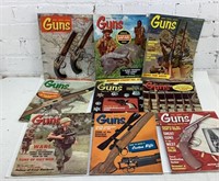 (9) 1960’s GUNS Magazines