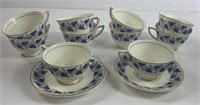 Coventry Cups & Saucers 10 Each