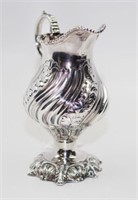 Georgian sterling silver jug