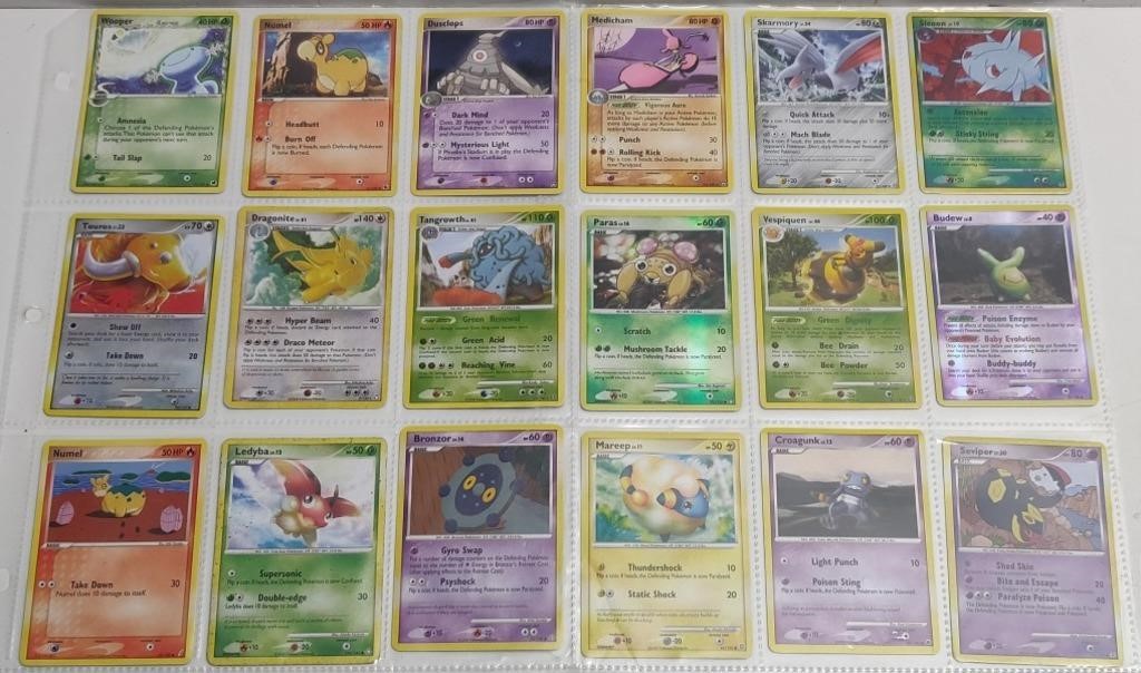 18 Pokemon Cards