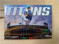 Max Scherzer Chrome Titans Insert