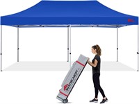 MASTERCANOPY 10x20 Pop Up Canopy Tent (Blue)