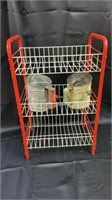 3-Tier Metal Stand & Sifters