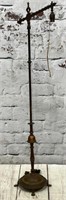 Antique Brass & Cooper Floor Lamp