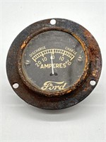 Antique Ford Model "A", "T" Amperes Gauge