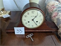 Seth Thomas Mantle Clock with Key
