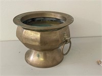Heavy Brass Urn Pot