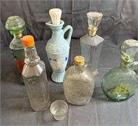 Glass Decanter’s and Bottles