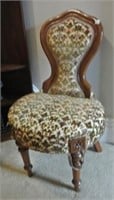 Antique Ladies Slipper Chair
