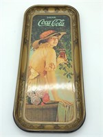 Coca-Cola Metal Tray 8.5" x 19" 1972