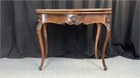 19thc. Rococo Rosewood Game Table