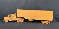 Handmade Wooden Tractor Trailer