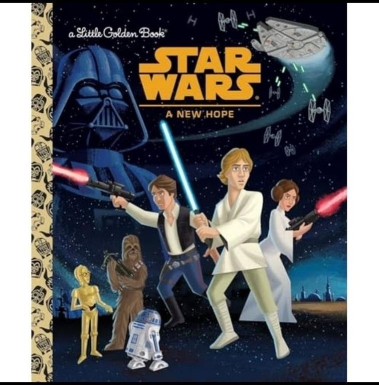 Sm4406 Little Golden Book Star Wars Hardcover