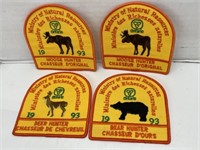 Ontario Hunter Crests for 1993 - Deer, Moose,