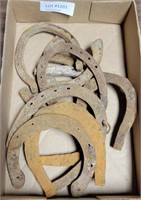 APPROX 8 ASSORTED HORSE SHOES