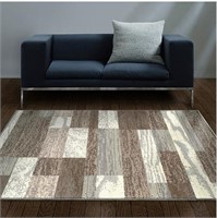 Superior Modern Rockwood Collection Area Rug 5x8