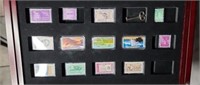 13 - Collector stamps in case