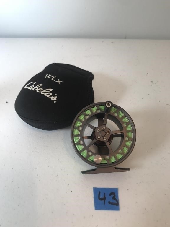 Cabela's Vintage Fly Reel With Case