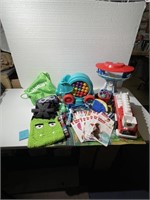 Various Toys LOT Mega Block Play Mat Baby Toys