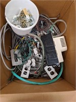 Large Box of Electrical Supplies