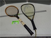 Head and Wilson rackets