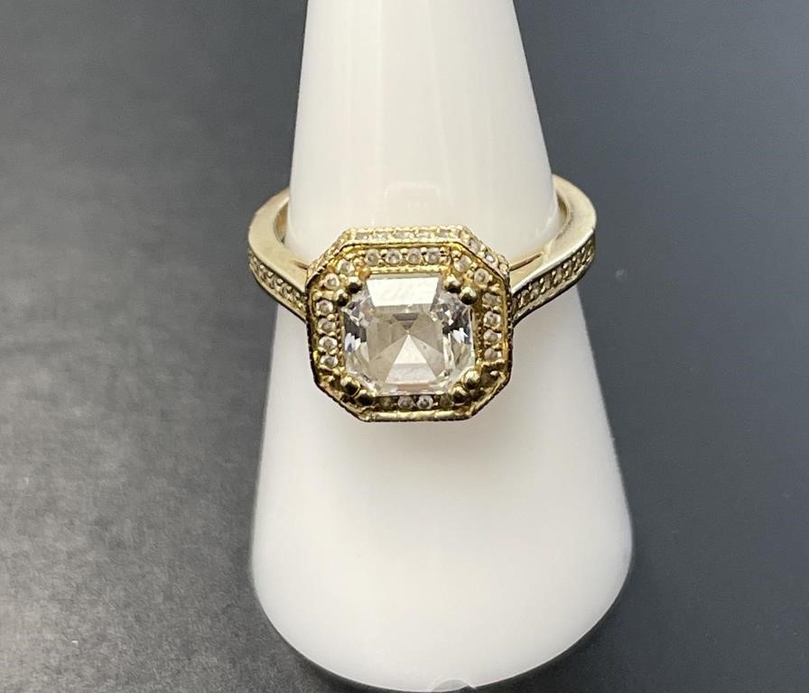 14 KT CZ Ring