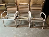 3 Patio Chairs