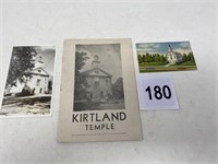 Kirtland Ohio Temple items