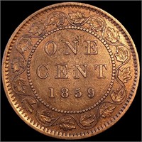 1859 Canada Large Cent