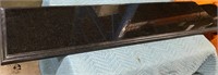 Black Marble counter top beveled edge